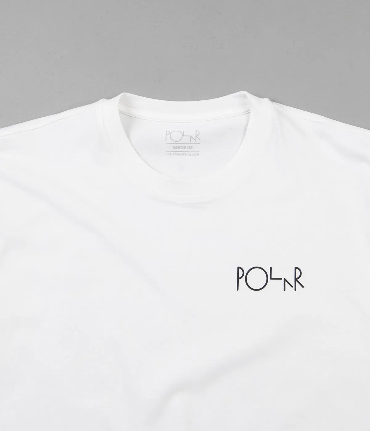 Polar Garden Fill Logo T-Shirt - White