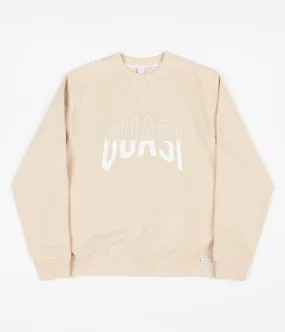 Quasi Arc Crewneck Sweatshirt - Oatmeal