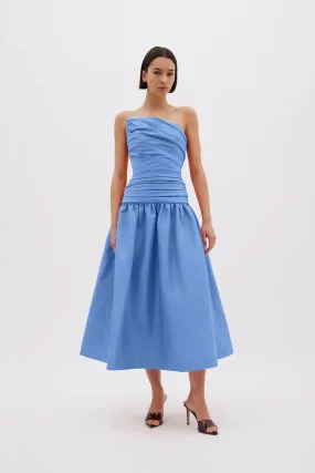 Rachel Gilbert Banks Dress in Cornflower Blue Size AU 12