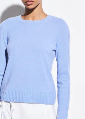 Ribbed Cashmere Crew in Palisades
