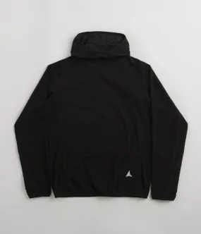 ROA Grid Hoodie - Black
