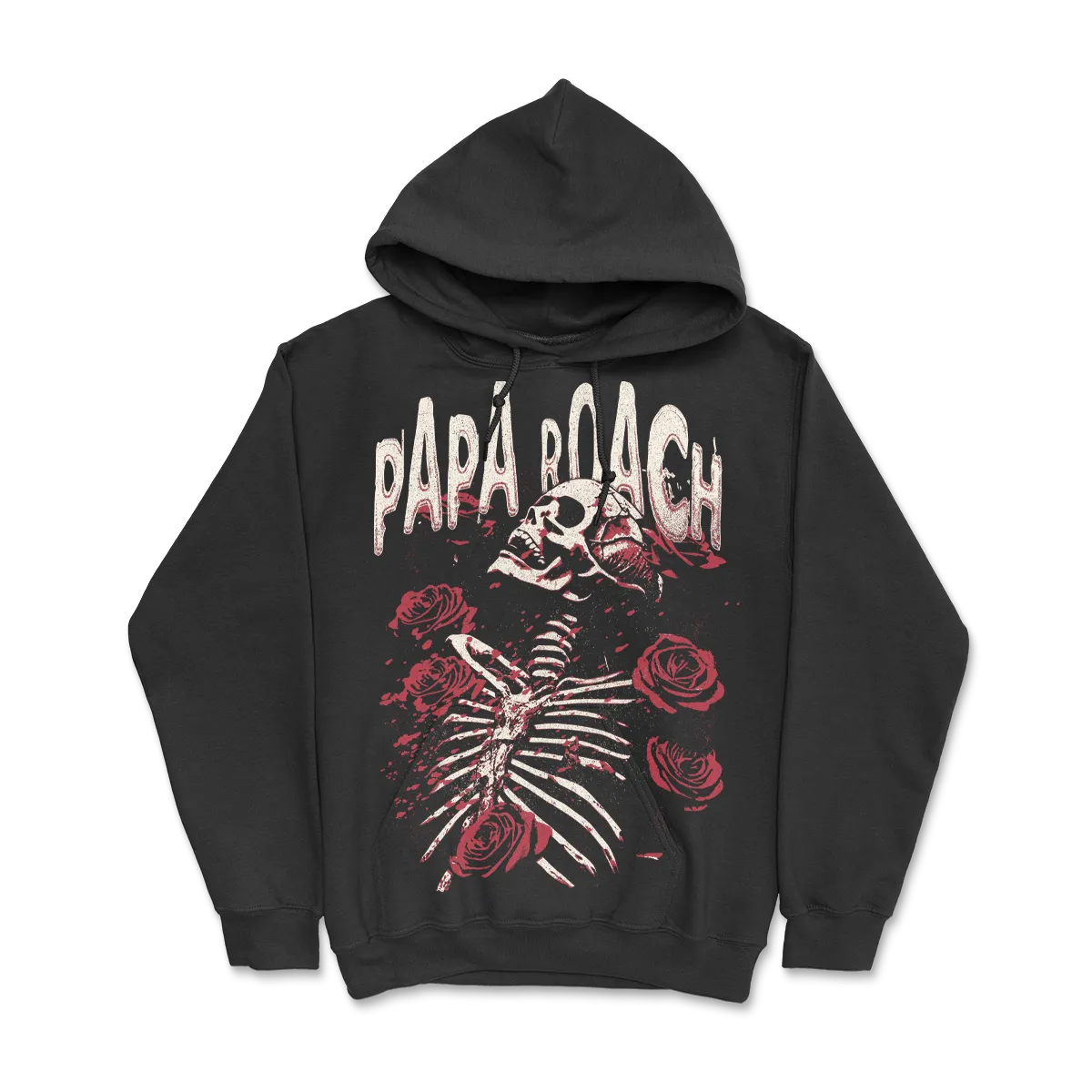 Skele Roses Hoodie (Black)