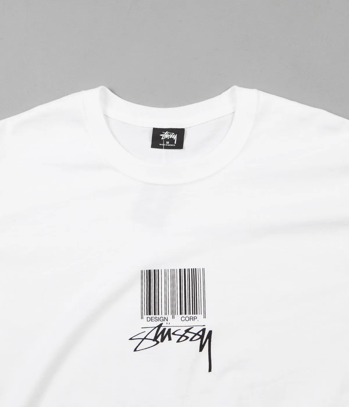 Stussy Barcode T-Shirt - White