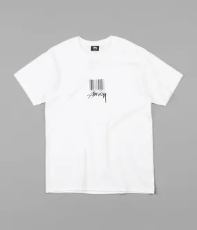 Stussy Barcode T-Shirt - White