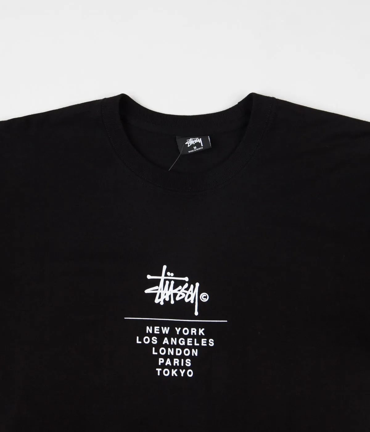 Stussy City Stack T-Shirt - Black