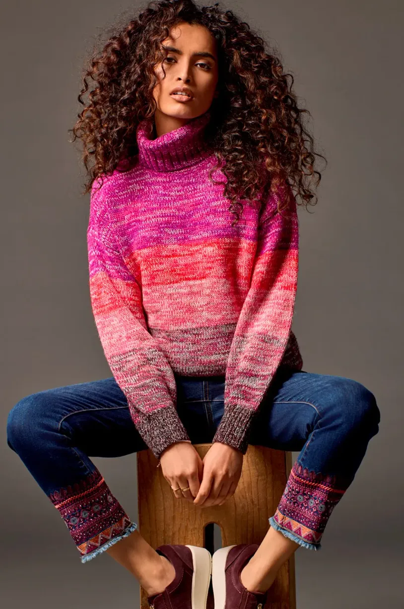 TRBL Ombre Turtleneck