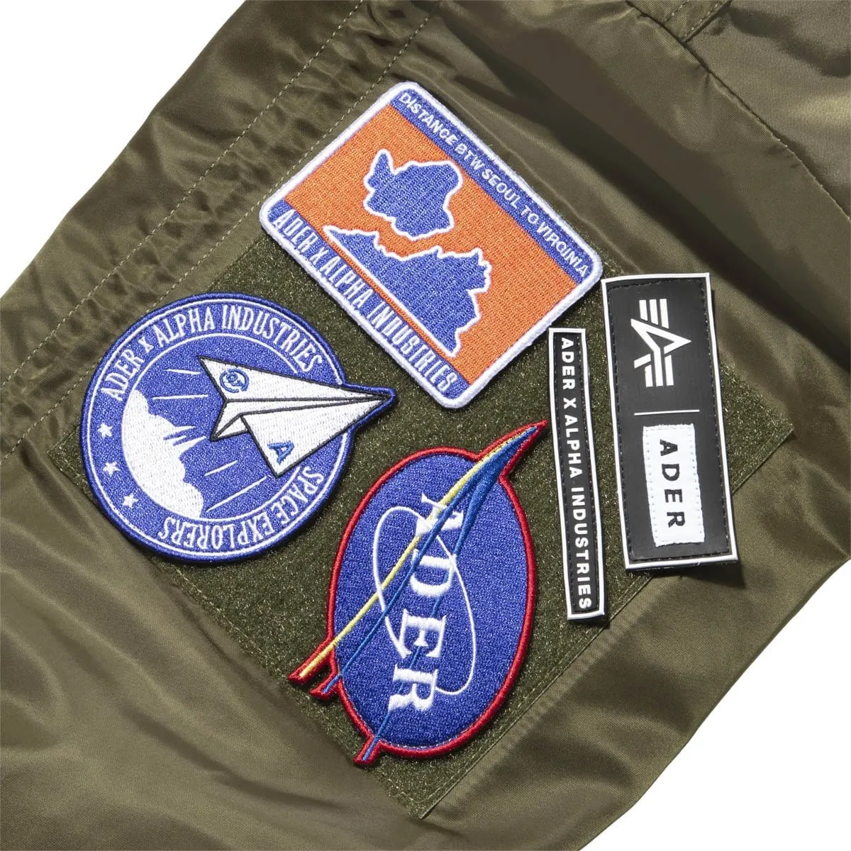 x Alpha Industries PACKABLE MA-1 JACKET W/ HOOD