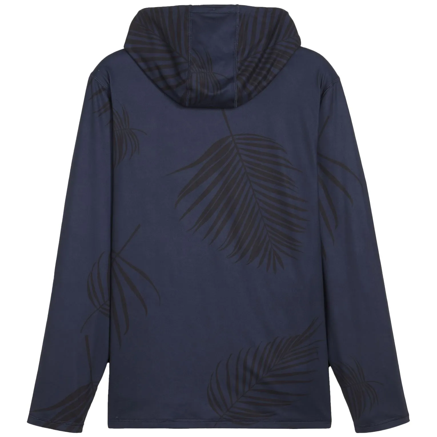 x PTC Palm Print Hoodie Deep Navy - SS24